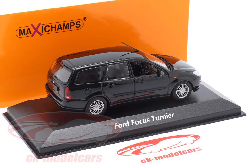 Ford Focus Turnier Année de construction 1998 noir 1:43 Minichamps