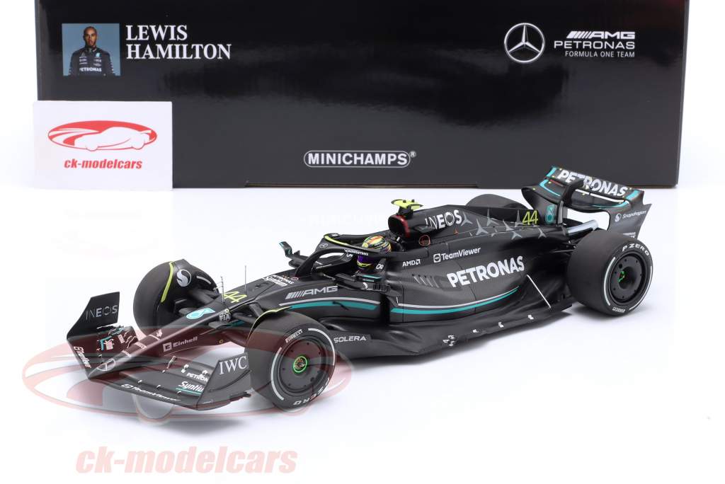 L. Hamilton Mercedes-AMG F1 W14 #44 5e Bahrein GP formule 1 2023 1:18 Minichamps