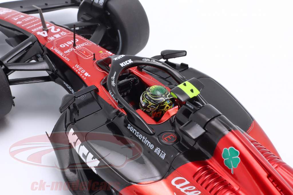 Zhou Guanyu Alfa Romeo C43 #24 Australisch GP formule 1 2023 1:18 Solido