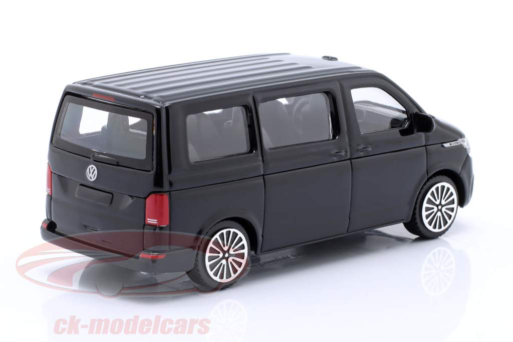 Volkswagen VW T6 Multivan year 2020 black 1:43 Bburago