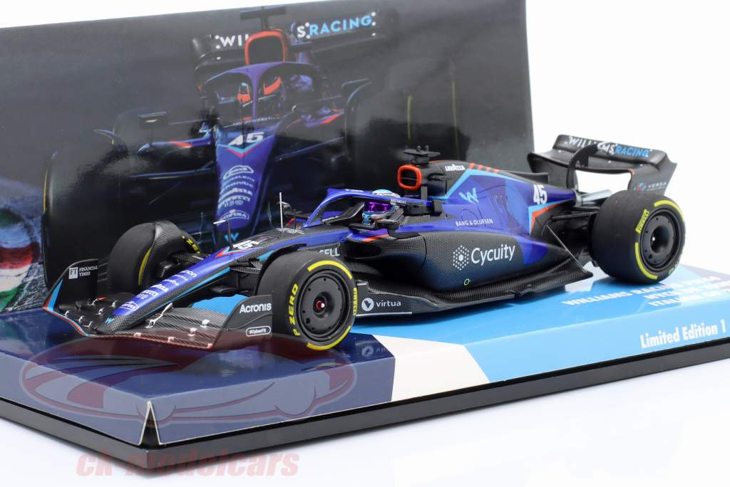 N. de Vries Williams FW44 #45 Italien GP Formel 1 2022 Signature Edition 1:43 Minichamps