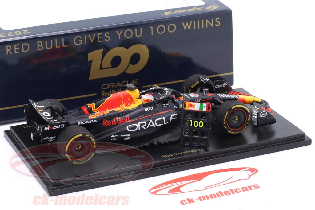 M. Verstappen Red Bull RB19 #1 Winner Canadian GP Formula 1 World Champion 2023 1:43 Spark