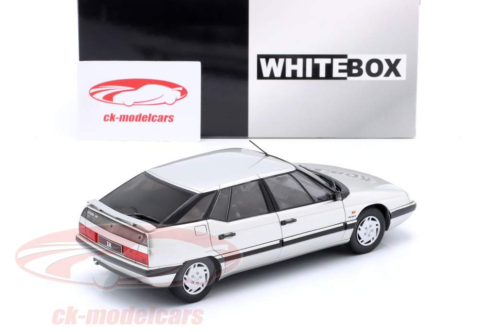 Citroen XM year 1989 silver 1:24 WhiteBox