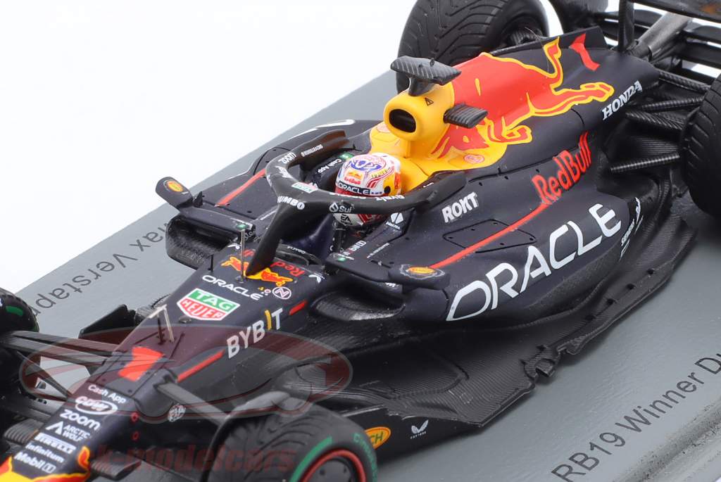M. Verstappen Red Bull RB19 #1 vincitore Olandese GP formula 1 Campione del mondo 2023 1:43 Spark