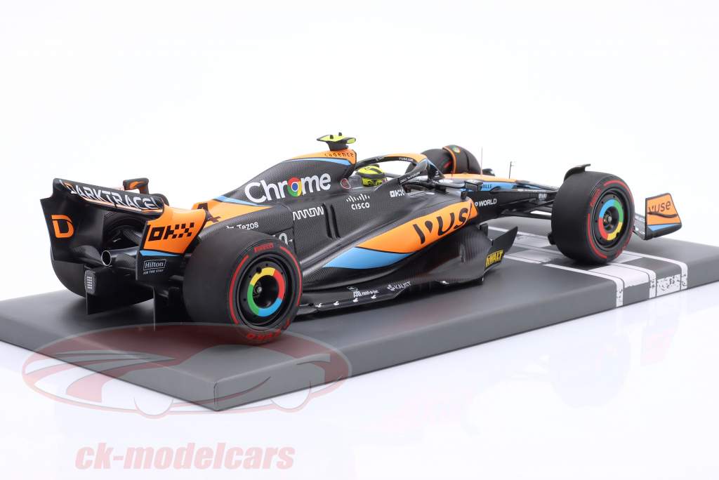 Lando Norris McLaren MCL60 #4 formule 1 2023 1:18 Minichamps