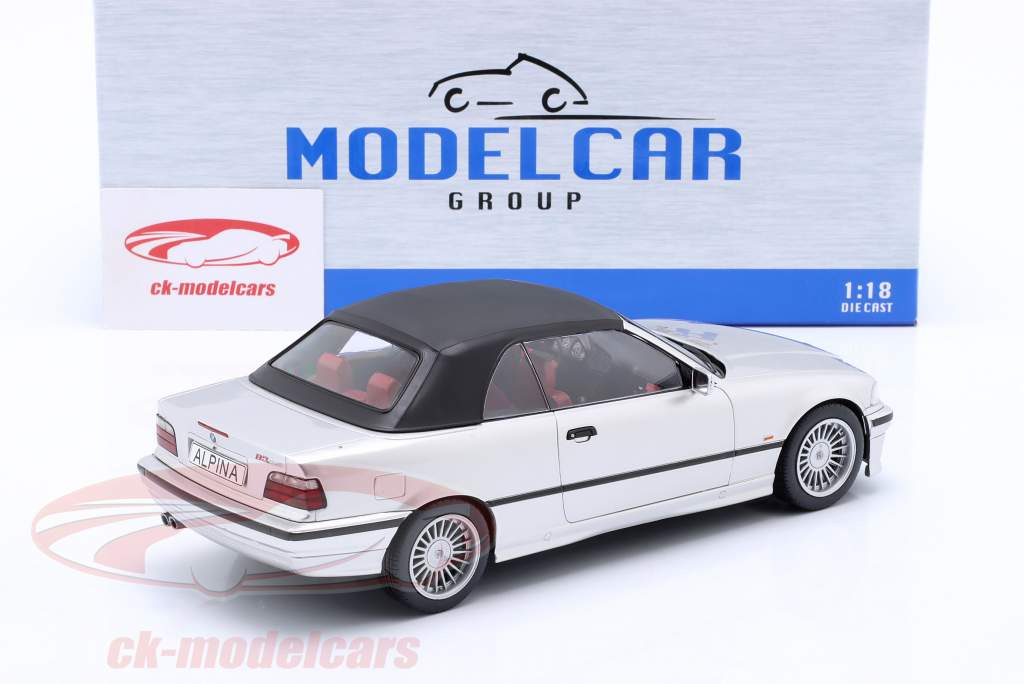 ModelCarGroup 1:18 BMW Alpina B3 3.2 Convertible year 1996 silver 