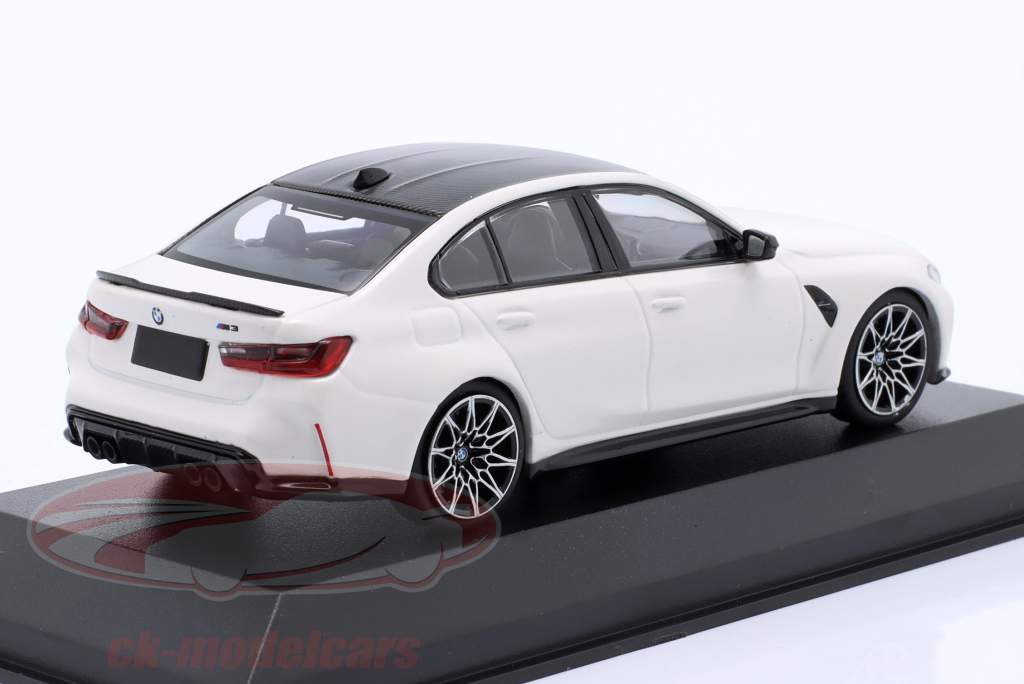 BMW M3 Competition (G80) Год постройки 2020 альпийский белый 1:43 Minichamps