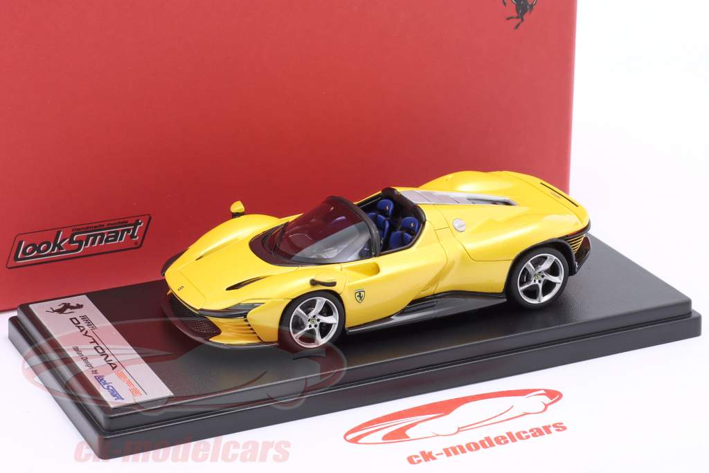 Ferrari Daytona SP3 Open Top Byggeår 2021 tristrato gul 1:43 LookSmart