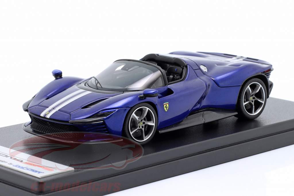 Ferrari Daytona SP3 Open Top Baujahr 2021 blau metallic 1:43 LookSmart