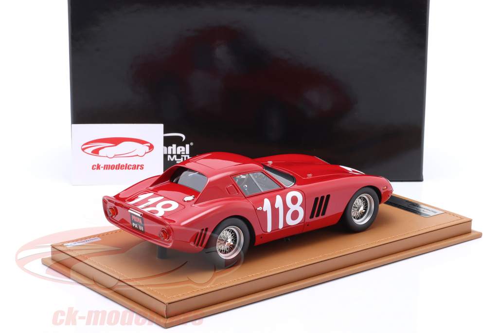 Ferrari 250 GTO 64 #118 Targa Florio 1965 Ravetto, Starrabba 1:18 Tecnomodel