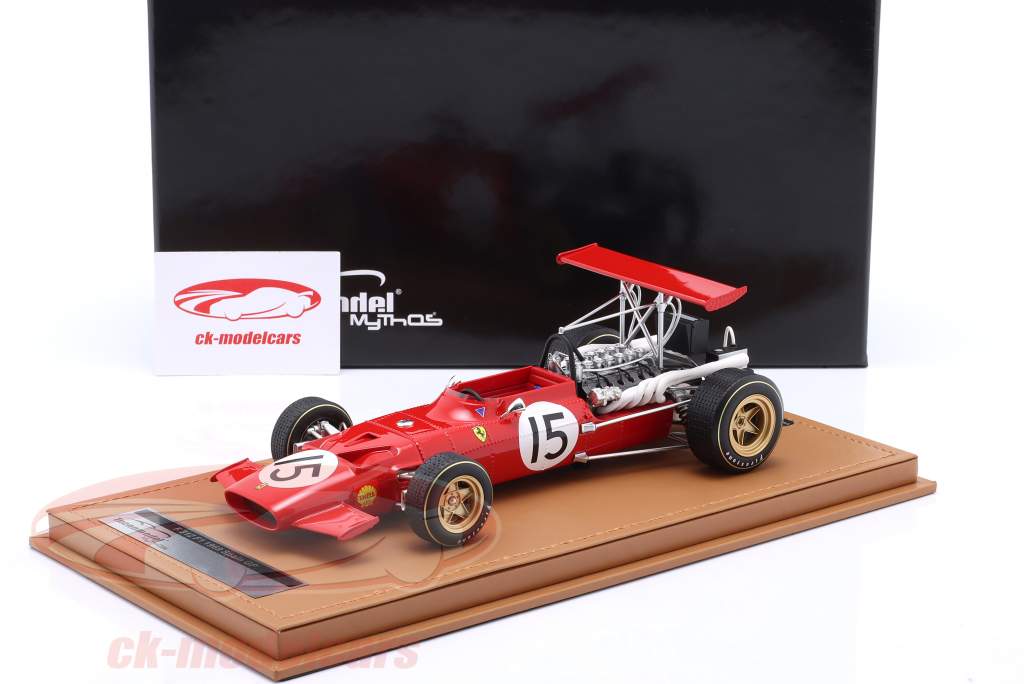 Chris Amon Ferrari 312 F1 #15 Spagna GP formula 1 1969 1:18 Tecnomodel