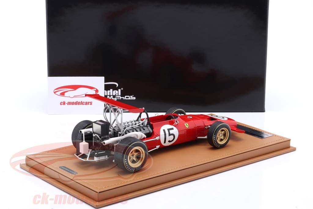 Chris Amon Ferrari 312 F1 #15 スペイン GP 式 1 1969 1:18 Tecnomodel