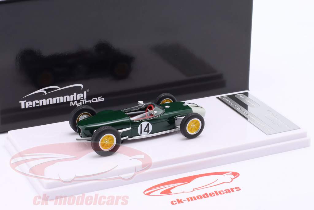 Jim Clark Lotus 18 #14 8 Portugal GP formel 1 1960 1:43 Tecnomodel