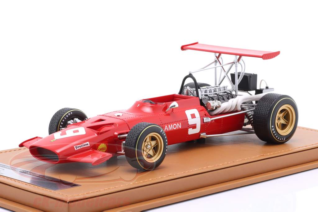 Chris Amon Ferrari 312 F1 #9 Afrique du Sud GP formule 1 1969 1:18 Tecnomodel