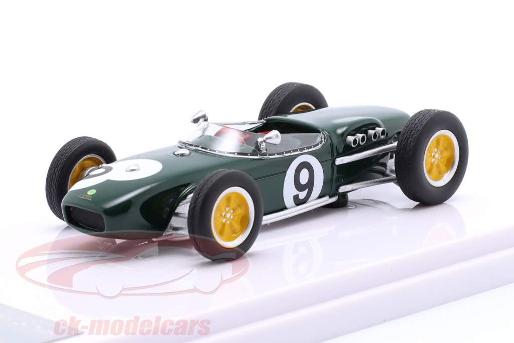 John Surtees Lotus 18 #9 britisk GP formel 1 1960 1:43 Tecnomodel