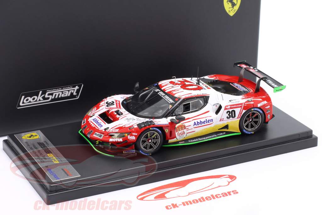 Ferrari 296 GT3 #30 vinder 24h Nürburgring 2023 Frikadelli Racing Team 1:43 LookSmart