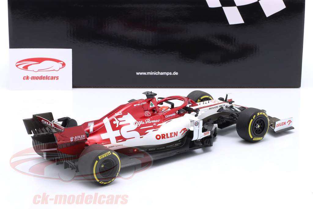 K. Räikkönen Alfa Romeo Racing C39 #7 Austria GP formula 1 2020 1:18 Minichamps