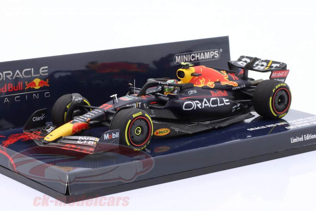 S. Pérez Red Bull Racing RB18 #11 3 Abu Dhabi GP formel 1 2022 1:43 Minichamps
