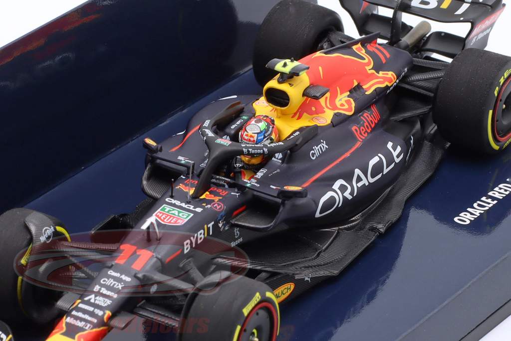 S. Pérez Red Bull Racing RB18 #11 3rd Abu Dhabi GP Formel 1 2022 1:43 Minichamps