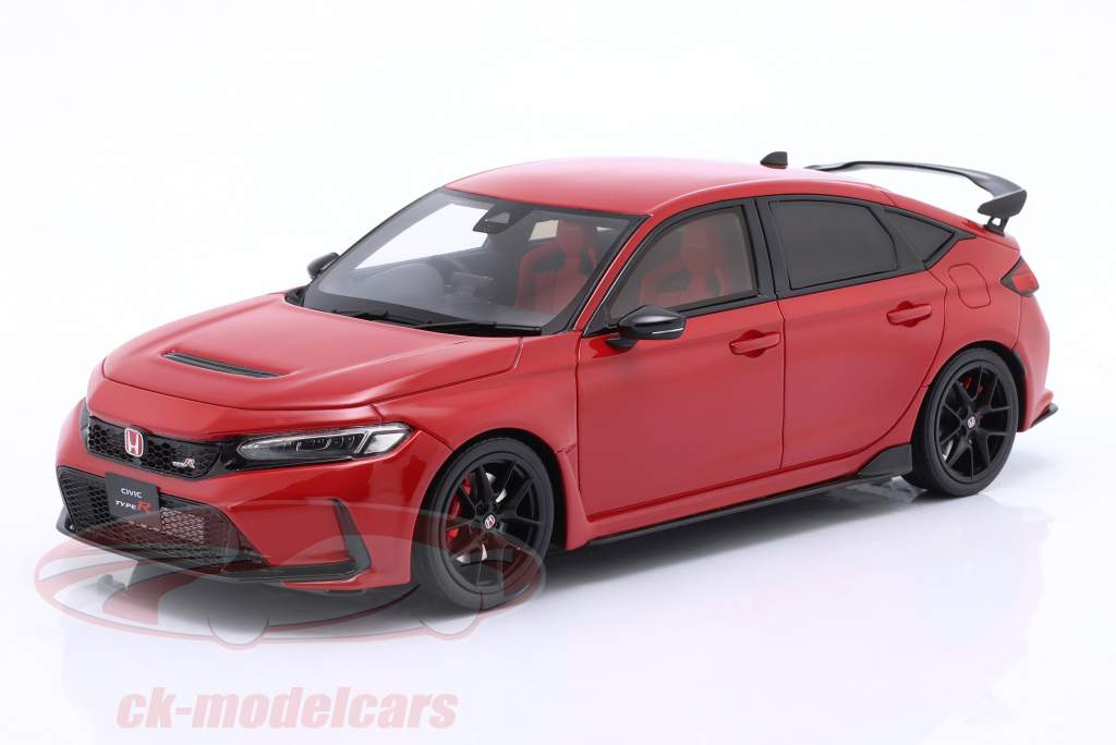 Honda Civic Type R Anno di costruzione 2022 rosso 1:18 OttOmobile