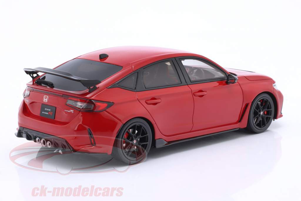 Honda Civic Type R Anno di costruzione 2022 rosso 1:18 OttOmobile