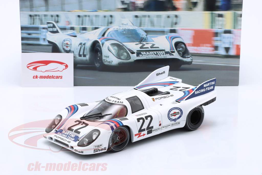 Porsche 917K #22 vinder 24h LeMans 1971 Marko, van Lennep 1:18 WERK83