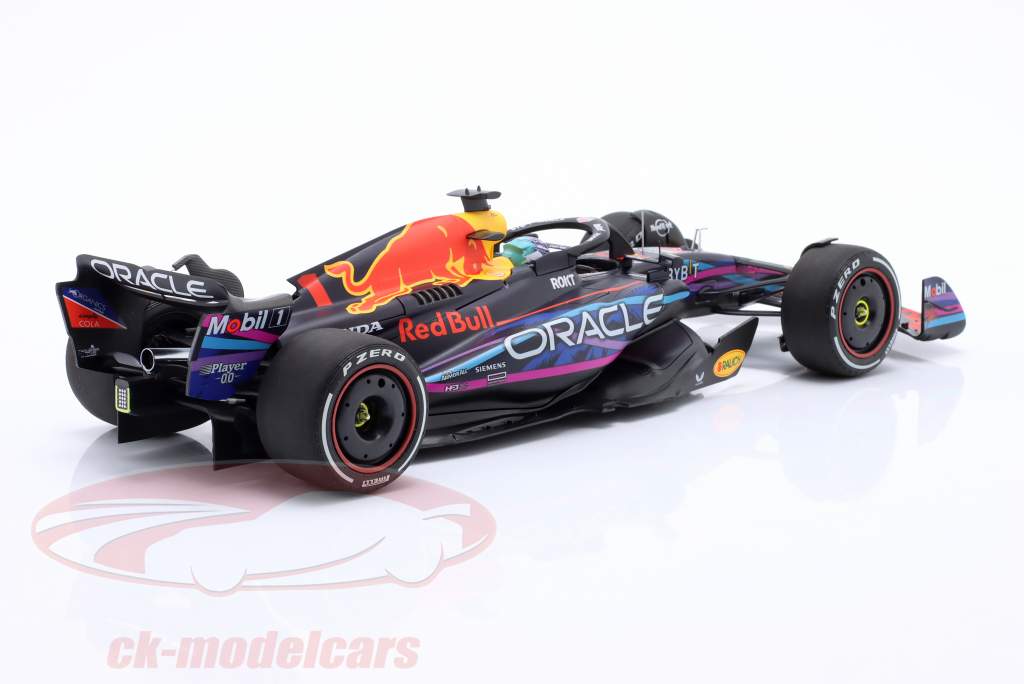 M. Verstappen Red Bull RB19 #1 vincitore Miami GP formula 1 Campione del mondo 2023 1:18 Minichamps