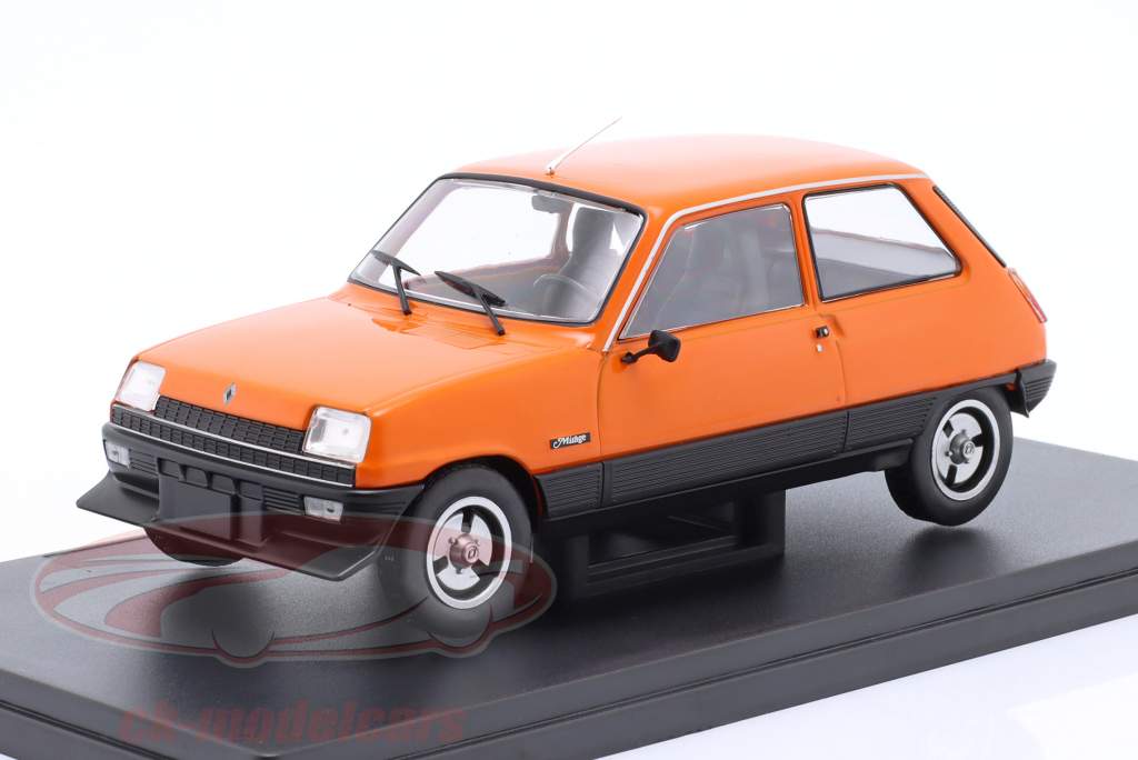 Renault 5 (R5) orange 1:24 Hachette