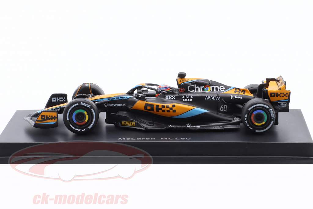 Oscar Piastri McLaren MCL60 #81 Formel 1 2023 1:64 Spark