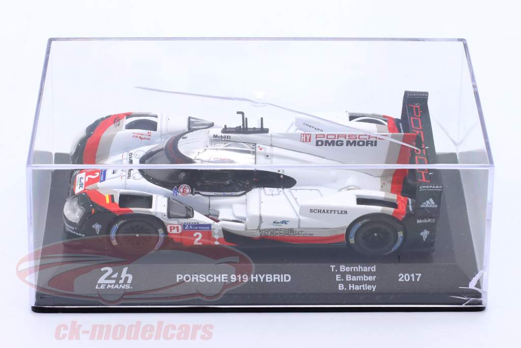 Porsche 919 Hybrid #2 Sieger 24h LeMans 2017 Bernhard, Bamber, Hartley 1:43 Altaya