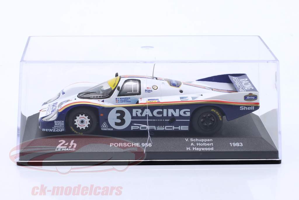 Porsche 956 #3 Sieger 24h LeMans 1983 Holbert, Haywood, Schuppan 1:43 Altaya