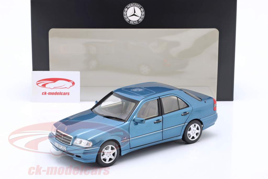 Norev 1:18 Mercedes-Benz C-Klasse (W202) year 1997-2000 aquamarine 