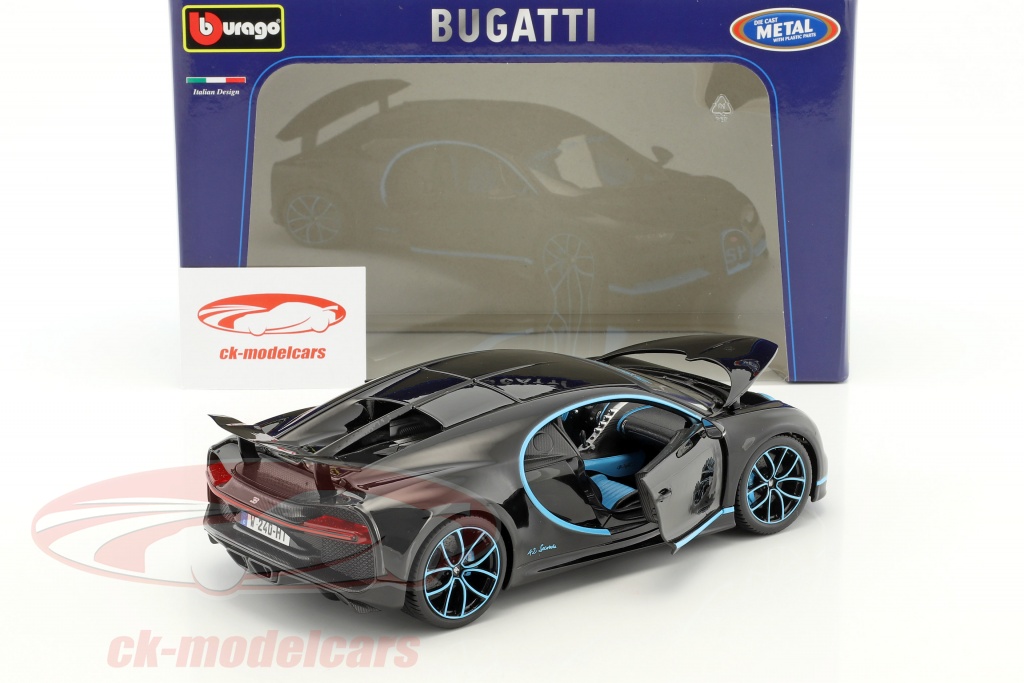  Bburago 1:18 Bugatti Chiron 42 Edition Die Cast Vehicle,  (18-11040BK42) : Toys & Games