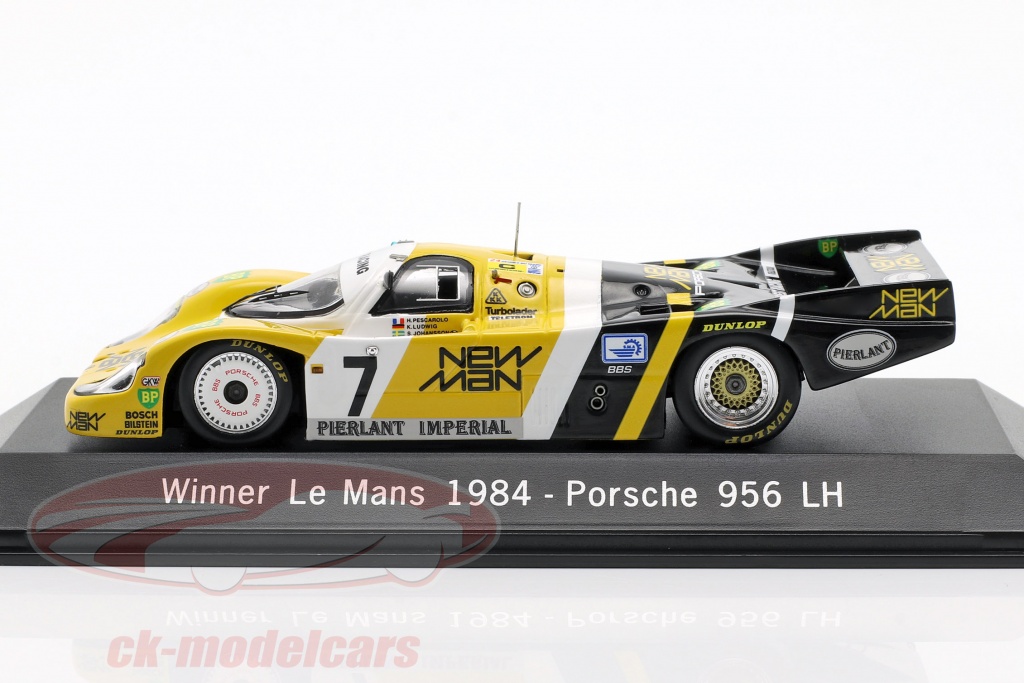 Spark 1:43 Porsche 956 LH #7 Winner 24h LeMans 1984 Pescarolo 