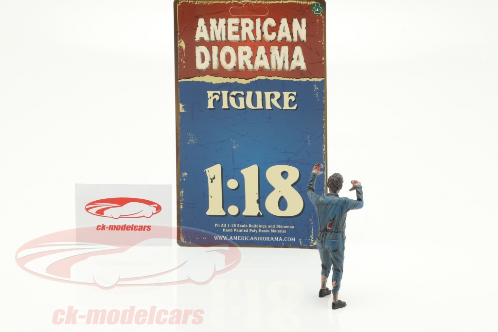 American Diorama 1:18 Zombie meccanico II cifra AD38198 modello