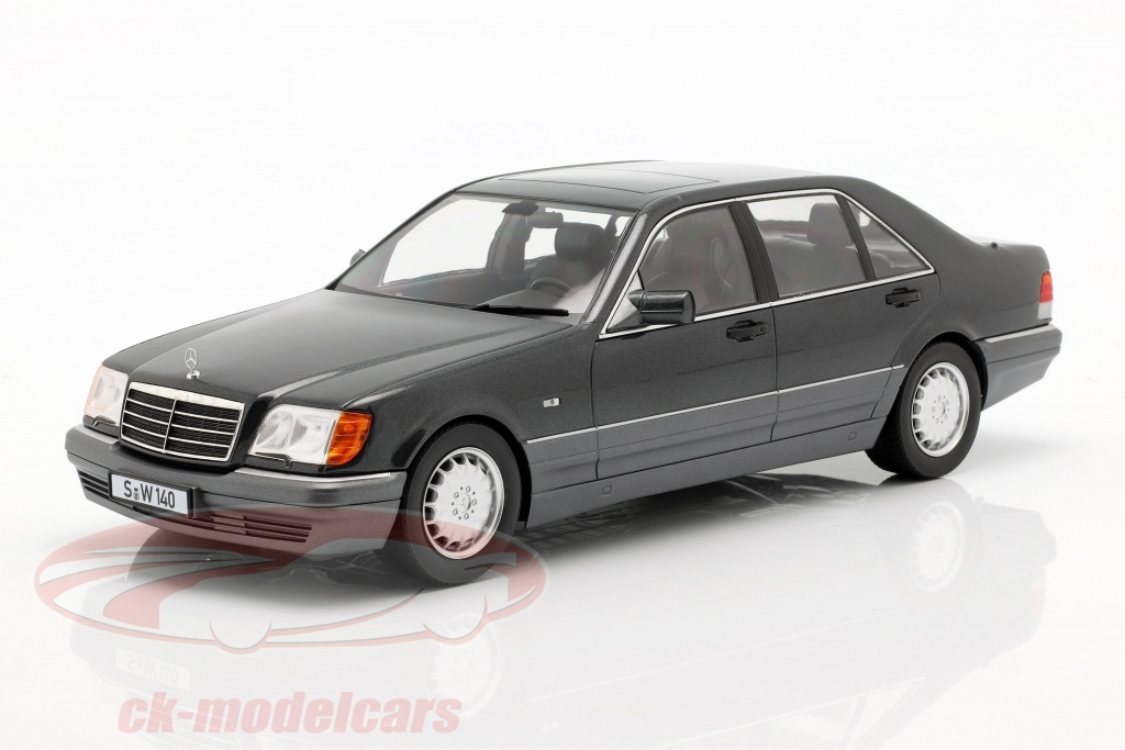 iScale 1:18 Mercedes-Benz S500 (W140) 築 1994-98 濃いグレー