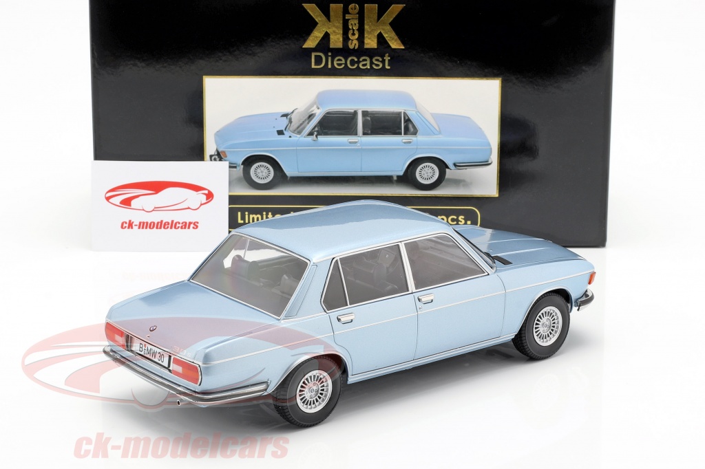 Kk Scale 1 18 Bmw 3 0s E3 Series 2 Year 1971 Light Blue Kkdc180401
