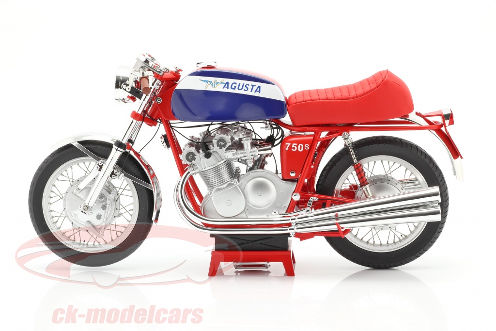 Vintage Motor Brands 1/6 MV アグスタ 750S 1972 (レッド/ブルー 