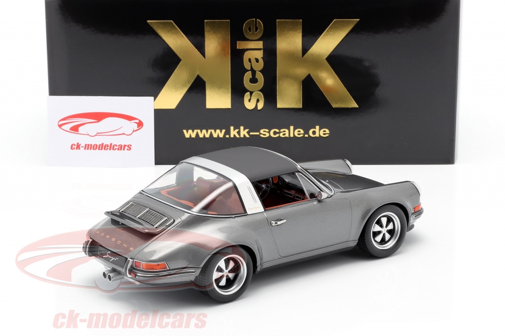 売上激安KK-Scale　1/18　ポルシェ・911 タルガ Singer　anhracite　ドイツ限定1250台 乗用車