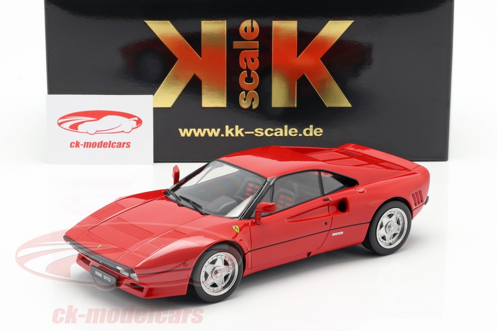 KK-Scale 1:18 Ferrari 288 GTO Upgrade 1984 赤 KKDC180414 モデル 車 ...