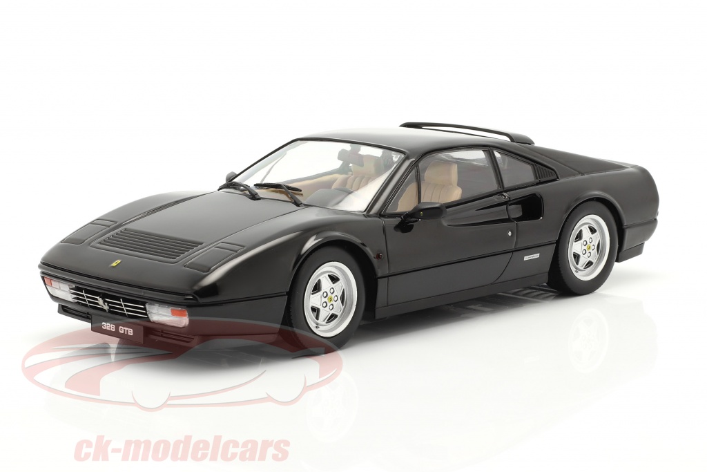 KK-Scale 1:18 Ferrari 328 GTB 建設年 1985 黒 KKDC180532 モデル 車 