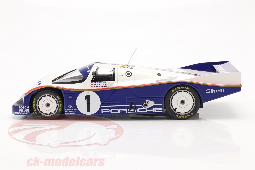 Norev 1:18 Porsche 962C #1 勝者 24h LeMans 1986 Stuck, Bell