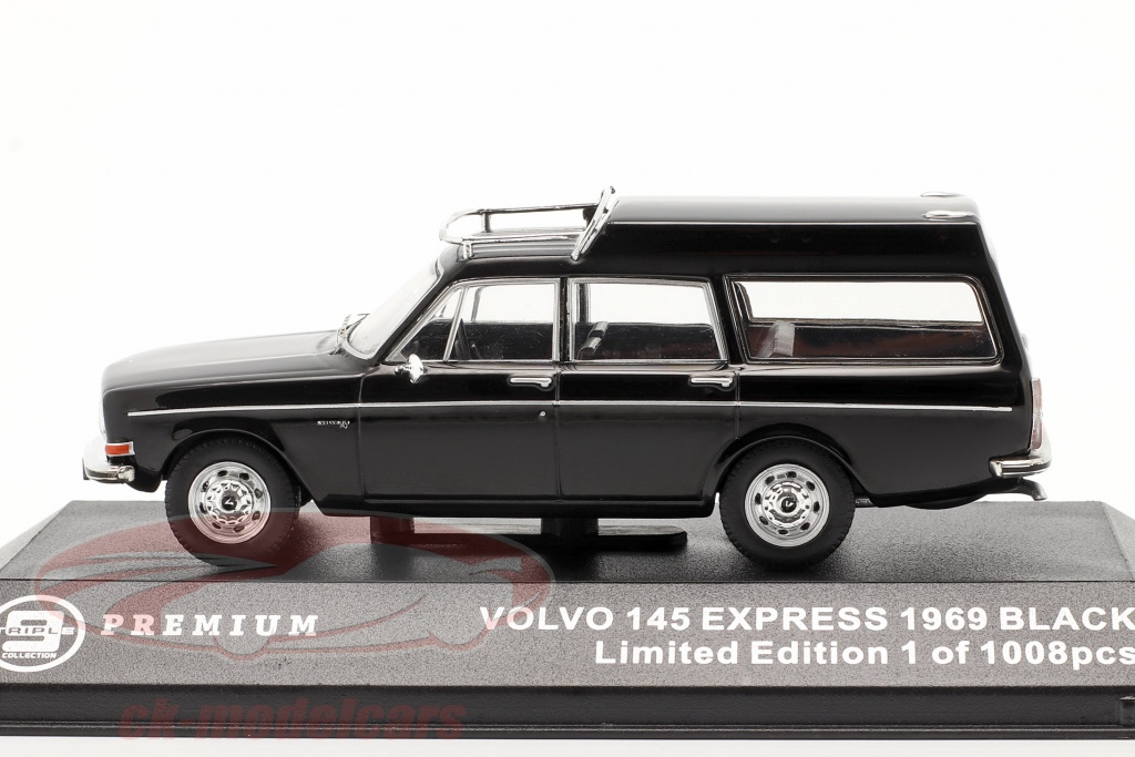 トリプル9】1/43 ボルボ 145 EXPRESS 1969年 ブラック (限定生産1008台 商品№ T9-10010 )ダイキャスト製のミニカー  | domcheffoundue.com.br - 自動車