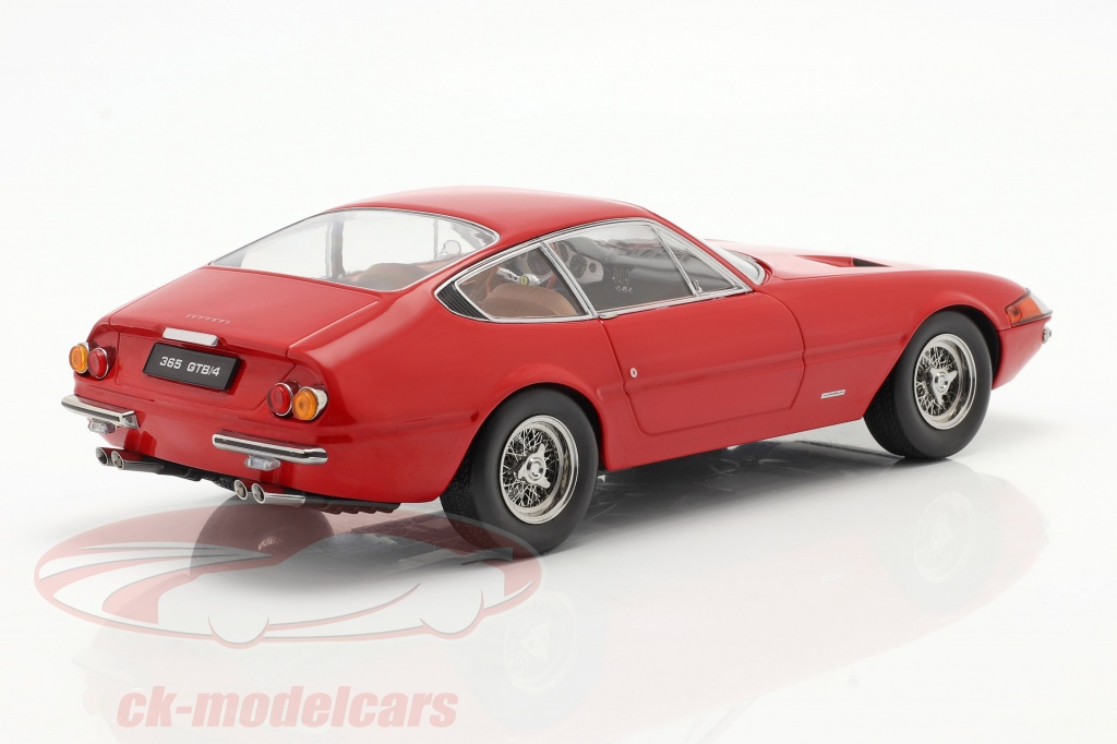 KK-Scale 1:18 Ferrari 365 GTB/4 Daytona クーペ シリーズ 1 1969 赤 