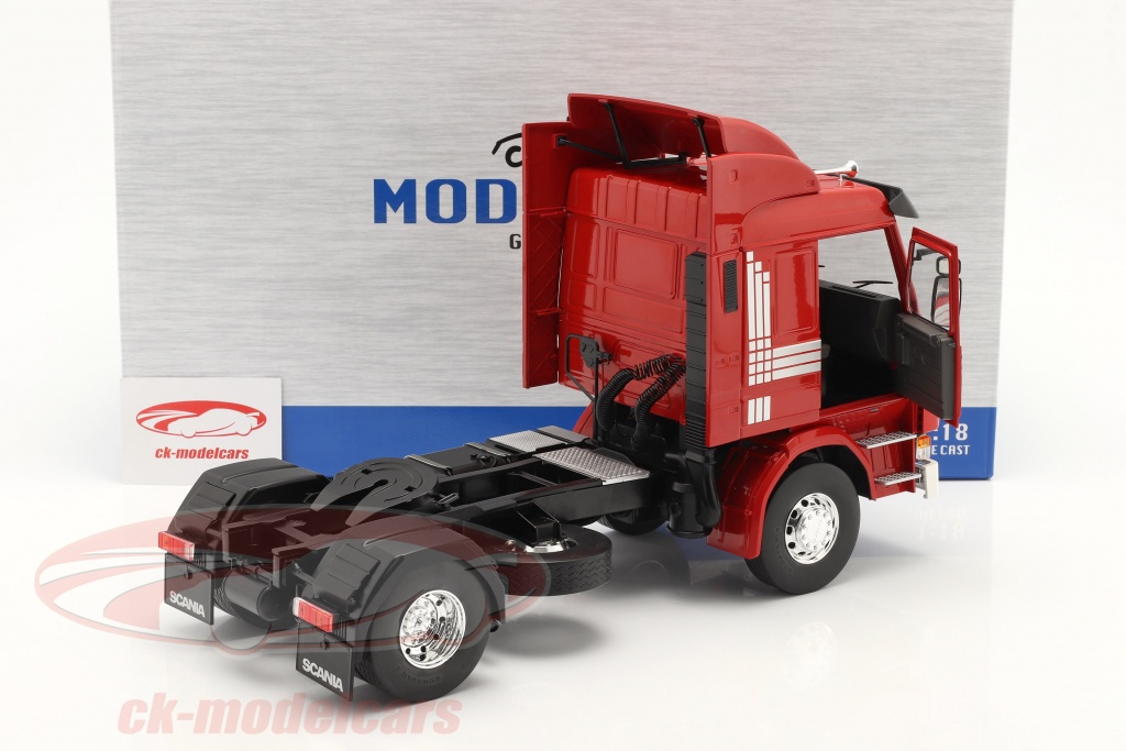 ModelCarGroup 1:18 Scania 143 Topline Truck 1987 Red / silver 