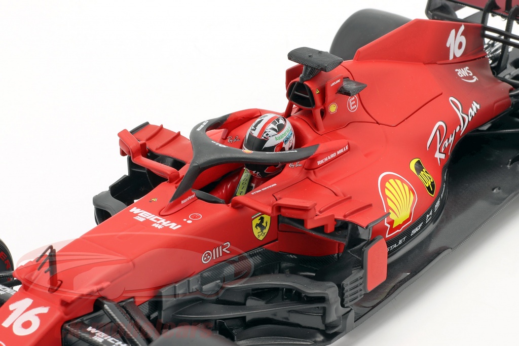 Modellino F1 Bburago 1/18 Ferrari SF21 #16 Charles Leclerc F1 2021