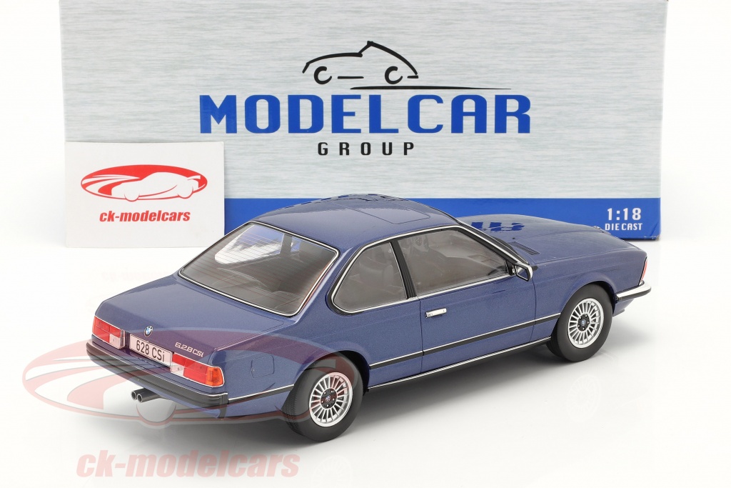 Modelcar Group 1:18 BMW 6シリーズ (E24) 建設年 1976 濃紺