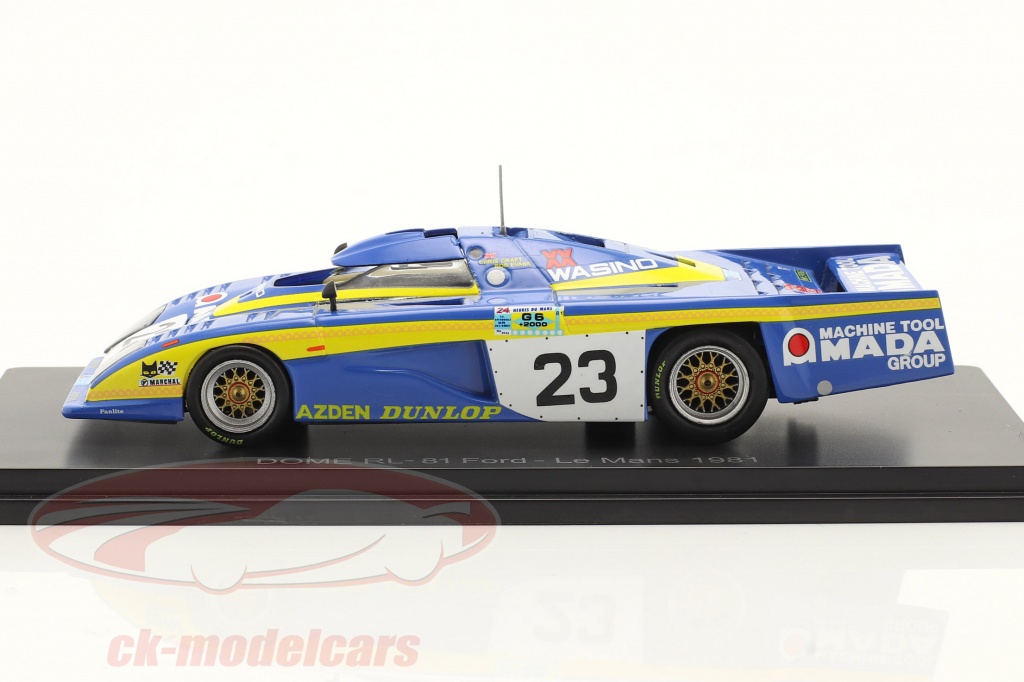 ルマン24時間レースカーコレクション スパークモデル ドームRL80 (1980 