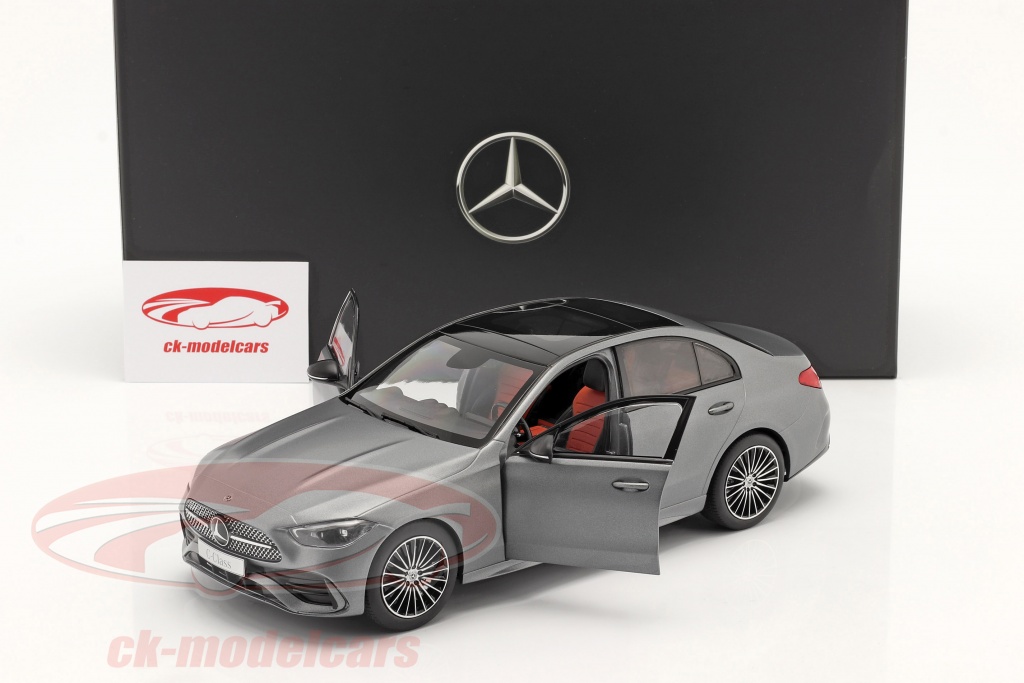 NZG 1:18 Mercedes-Benz Cクラス (W206) 建設年 2021 セレナイトグレー