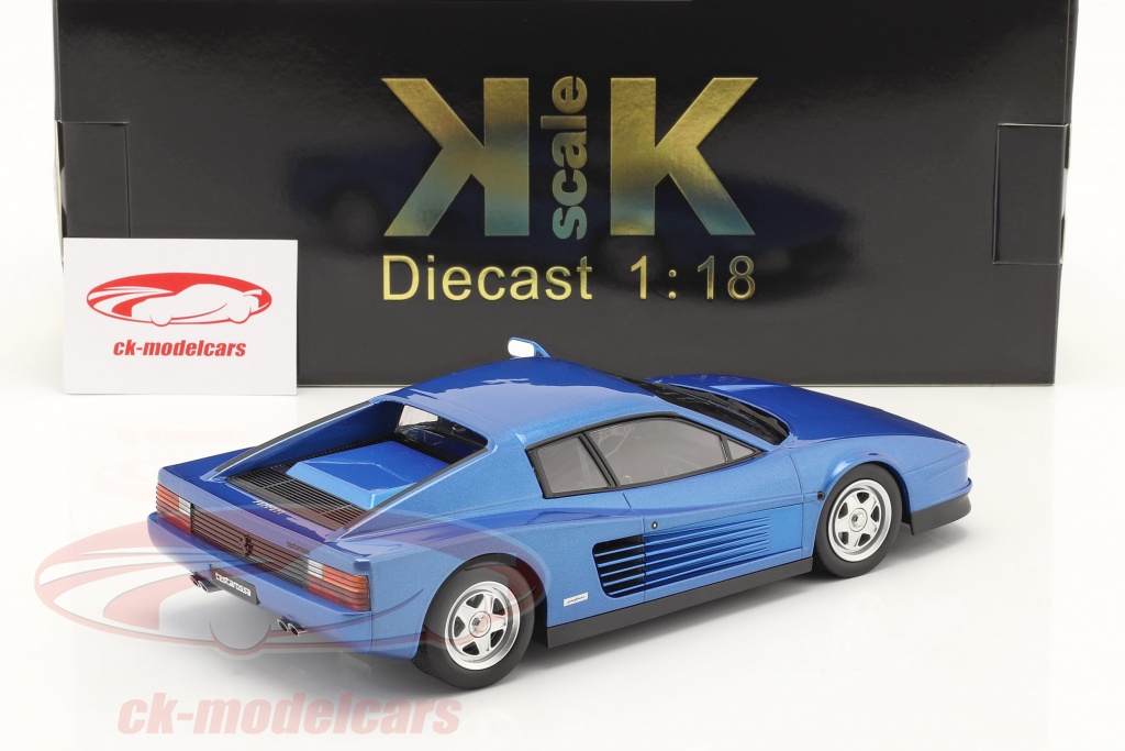 KK-Scale 1:18 Ferrari Testarossa Monospecchio year 1984 blue 